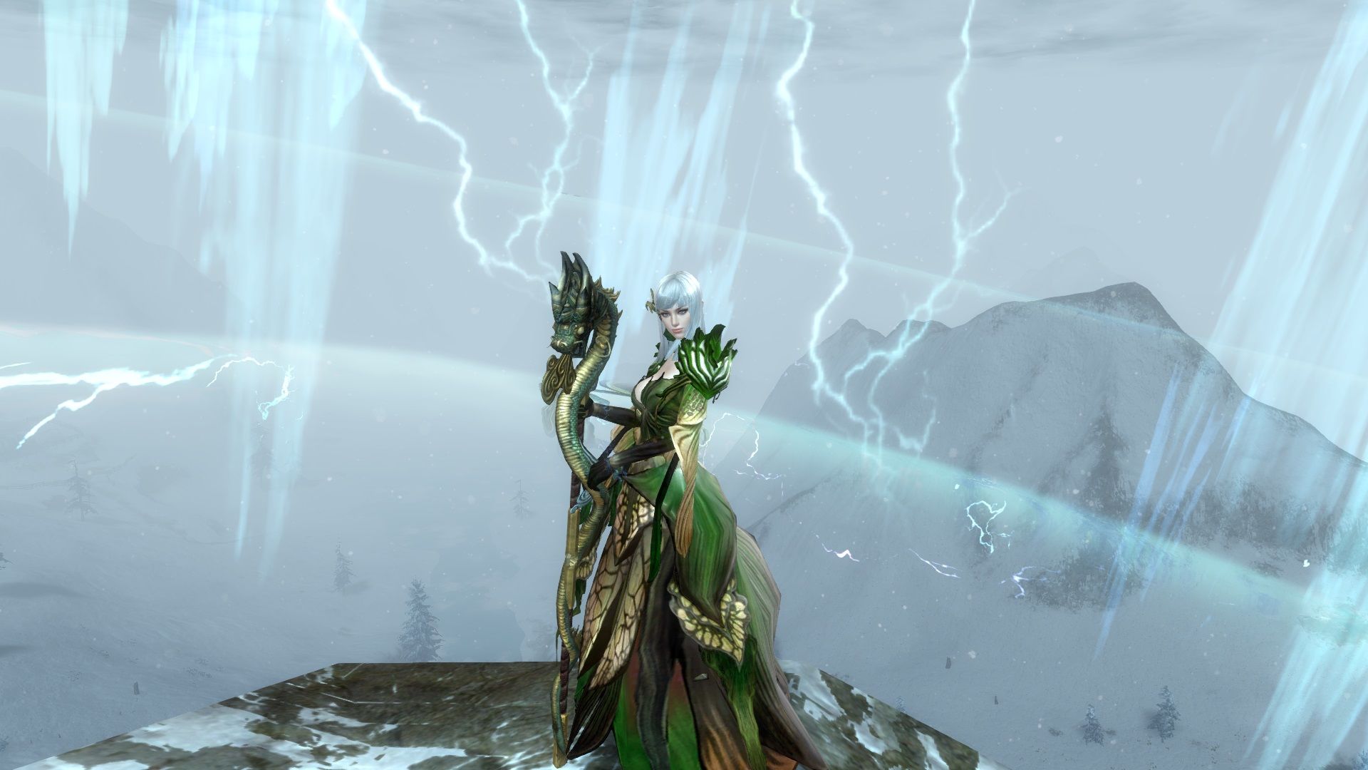 [GW2 Fashion] The Jade Elementalist