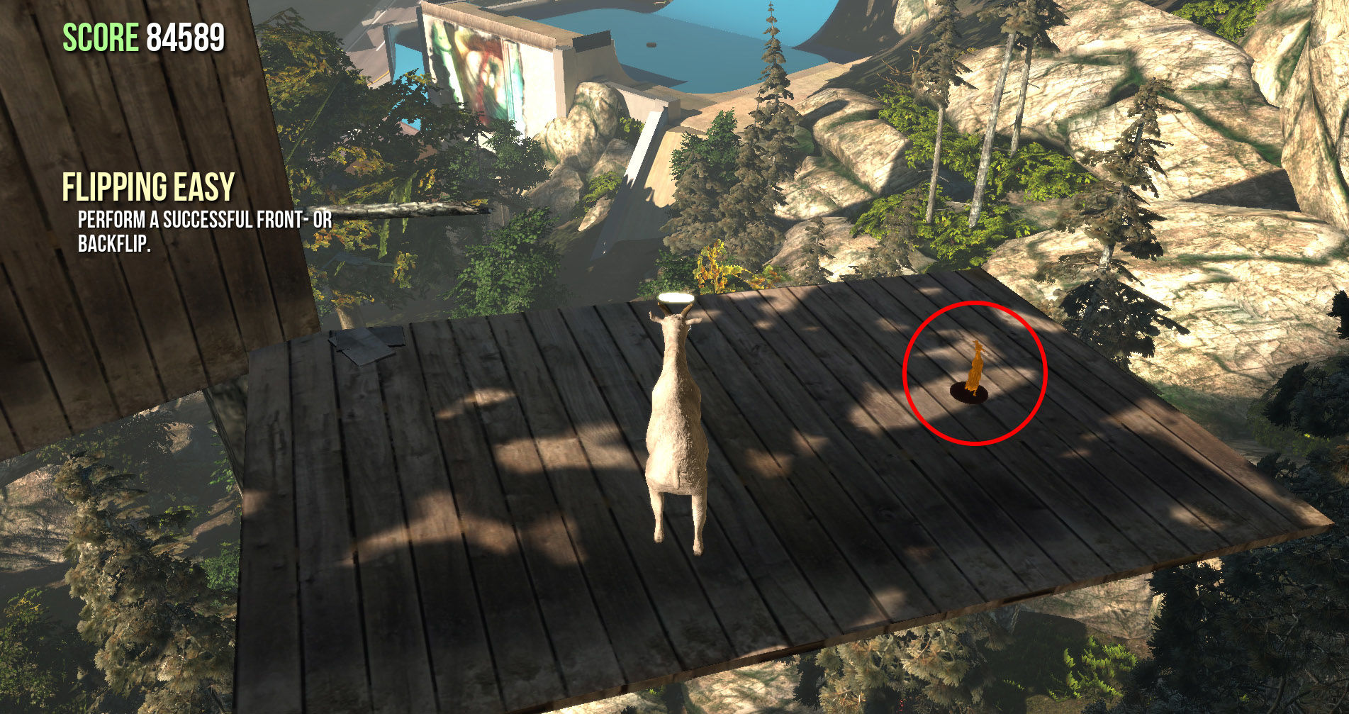 Goat simulator карта трофеев