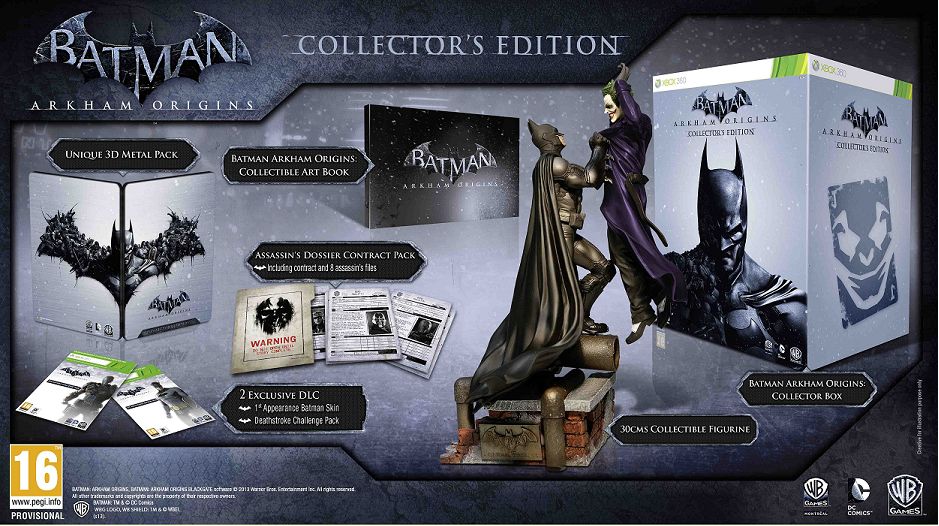 Batman Arkham Origins - Special Editions Revealed | Batman: Arkham Origins