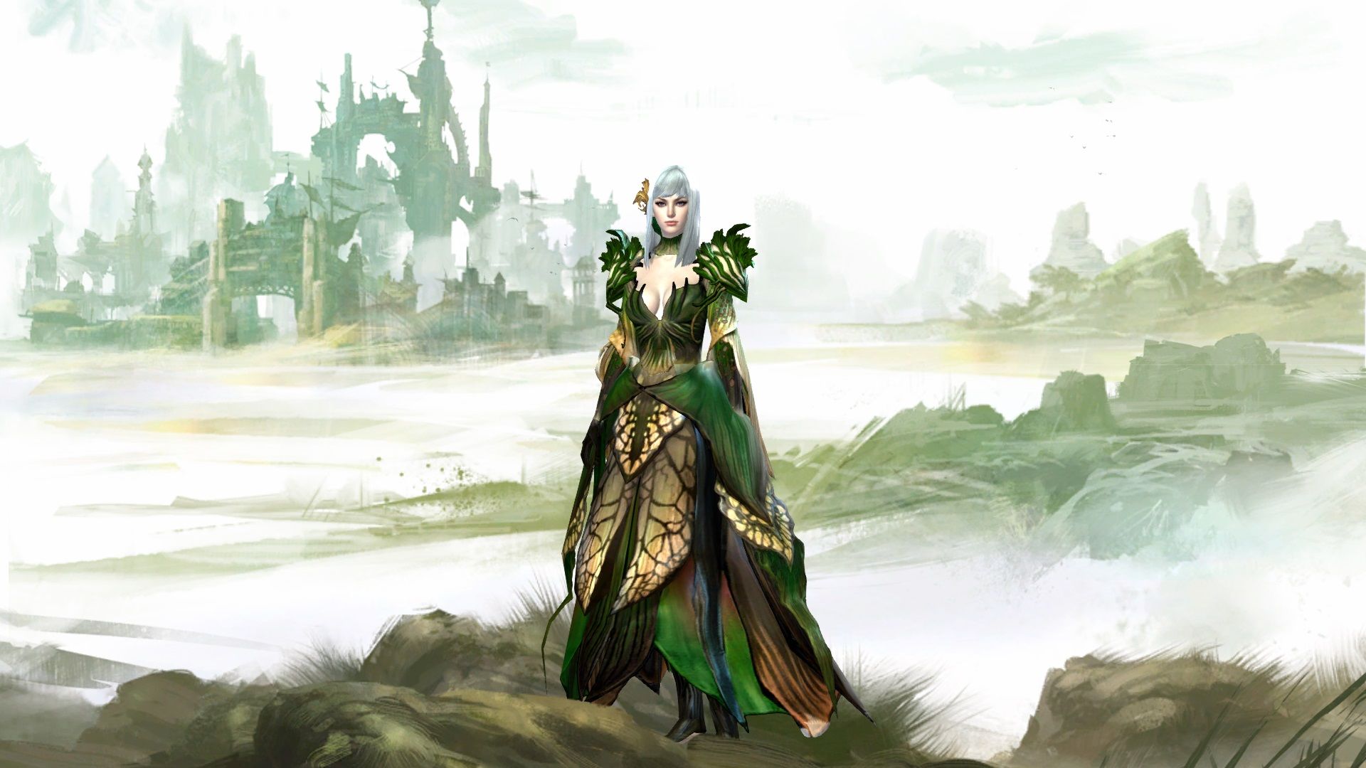 [GW2 Fashion] The Jade Elementalist