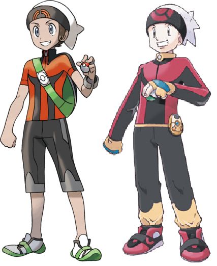 6. Brendan, from Pokémon Ruby and Sapphire, does not have white hair. 