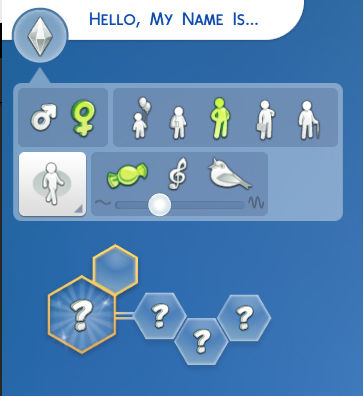 how to create a sim in sims 4