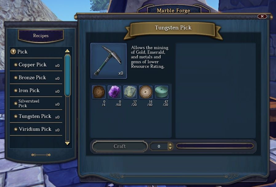 EQNext Landmark Guide Marble Recipes Everquest Next Landmark