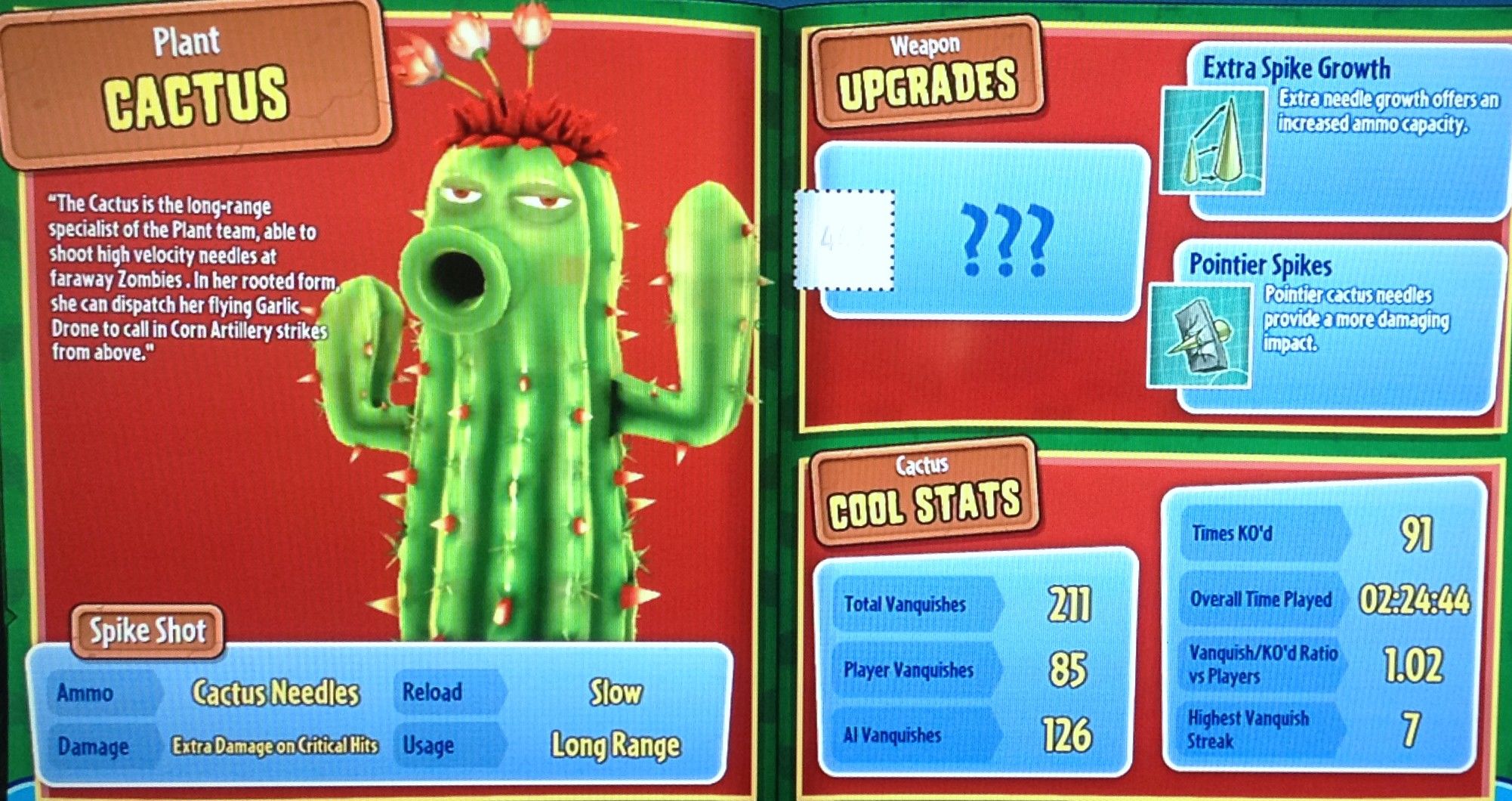 Plants Vs Zombies Garden Warfare Cactus Guide Plants Vs Zombies Garden Warfare