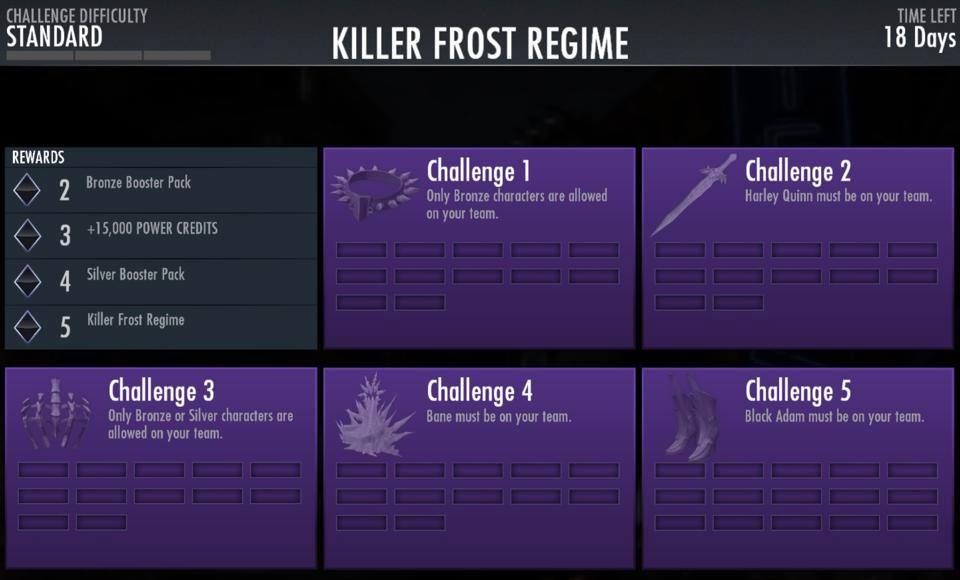 Injustice (Mobile) Killer Frost Challenge Mode UPDATE Injustice