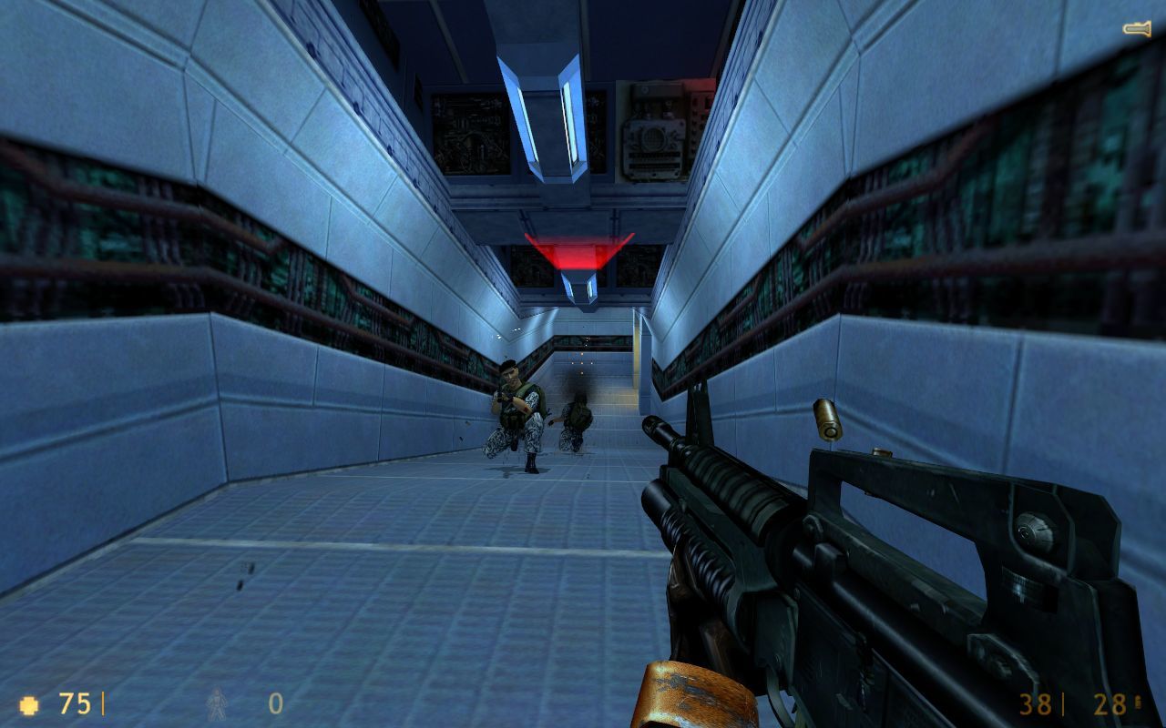 half life blue shift source