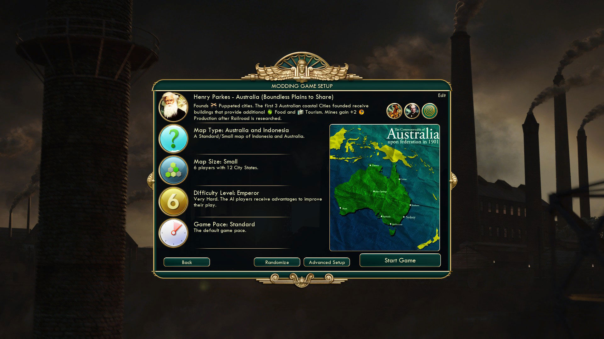 civ 5 in game editor disappear after loading