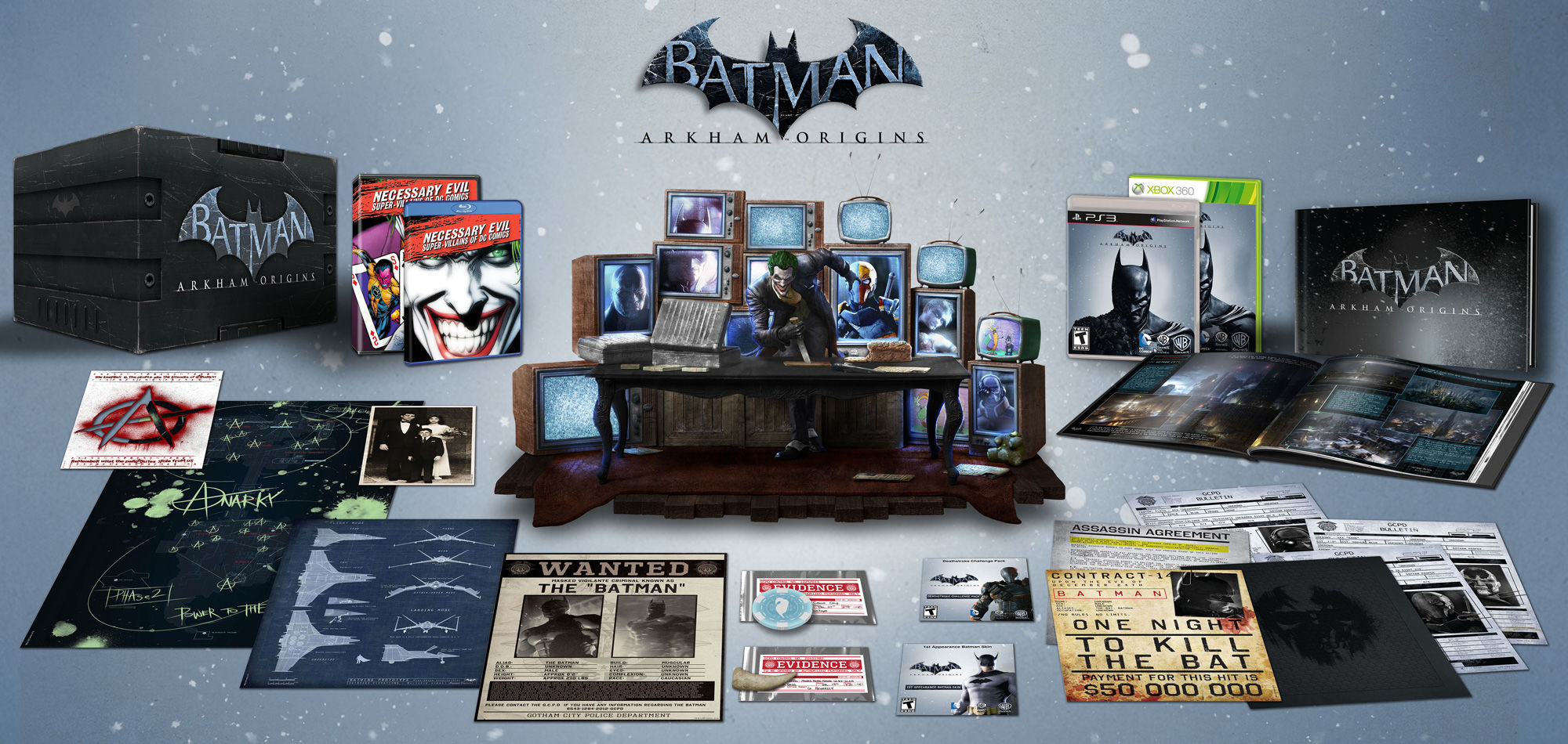 Batman Arkham Origins - Special Editions Revealed | Batman: Arkham Origins