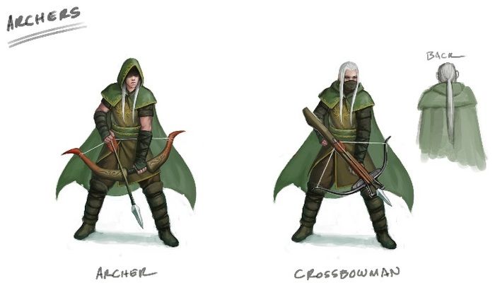 video game character concept art