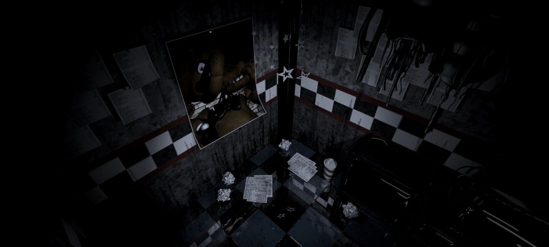 fnaf 1 rooms