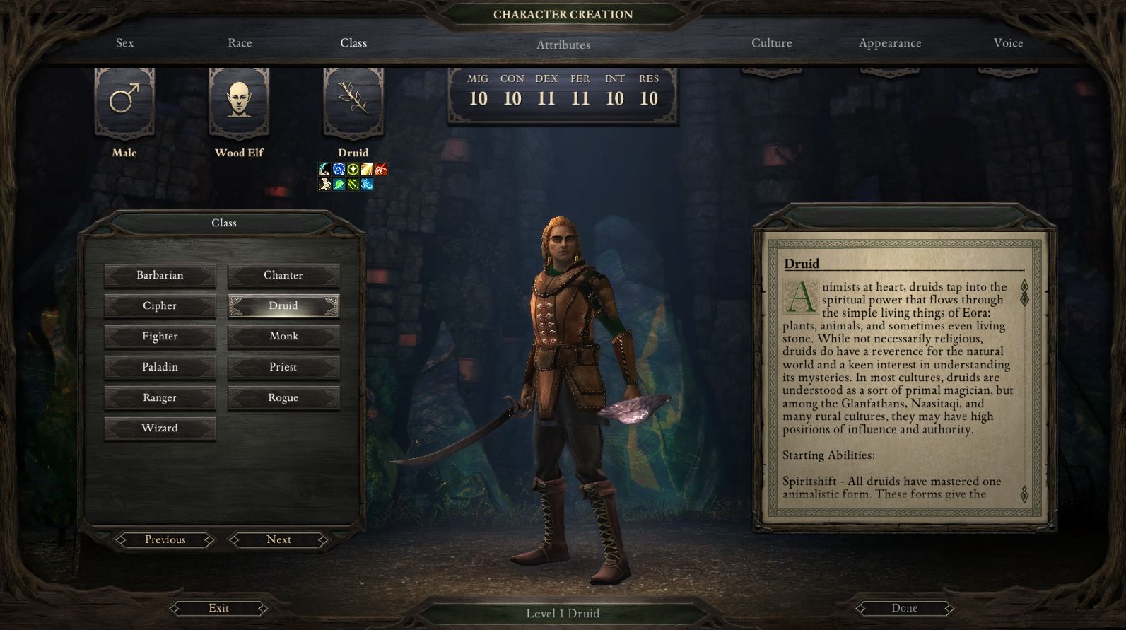 pillars of eternity ps4 character builder