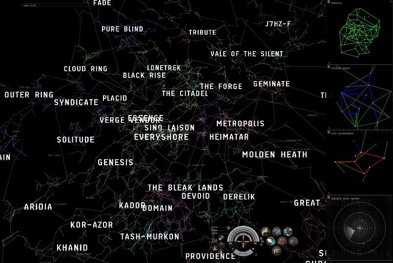 Eve Online Interactive Star Map Countdown To Eve Online Fanfest: Second Star To The Right And Straight On  'Til Morning | Eve Online