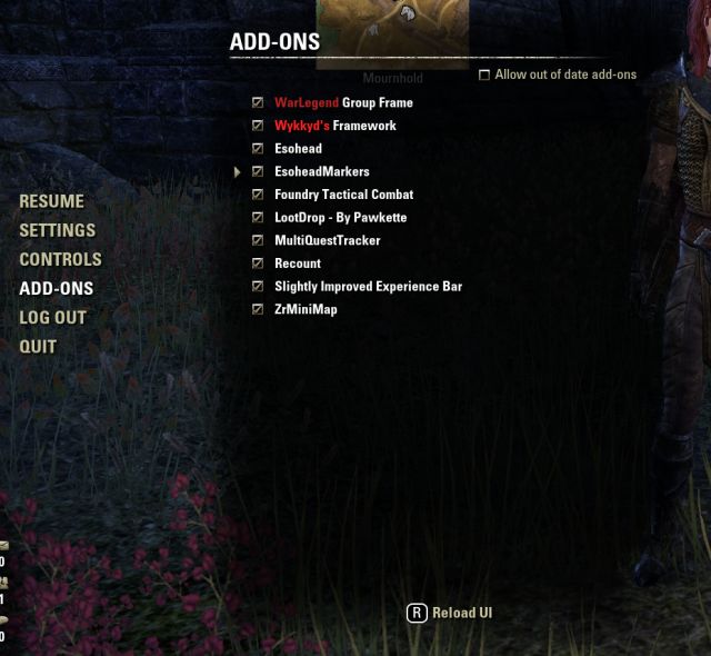 how to install addons eso without minion