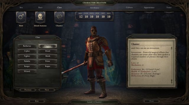 pillars of eternity character creation background cipher