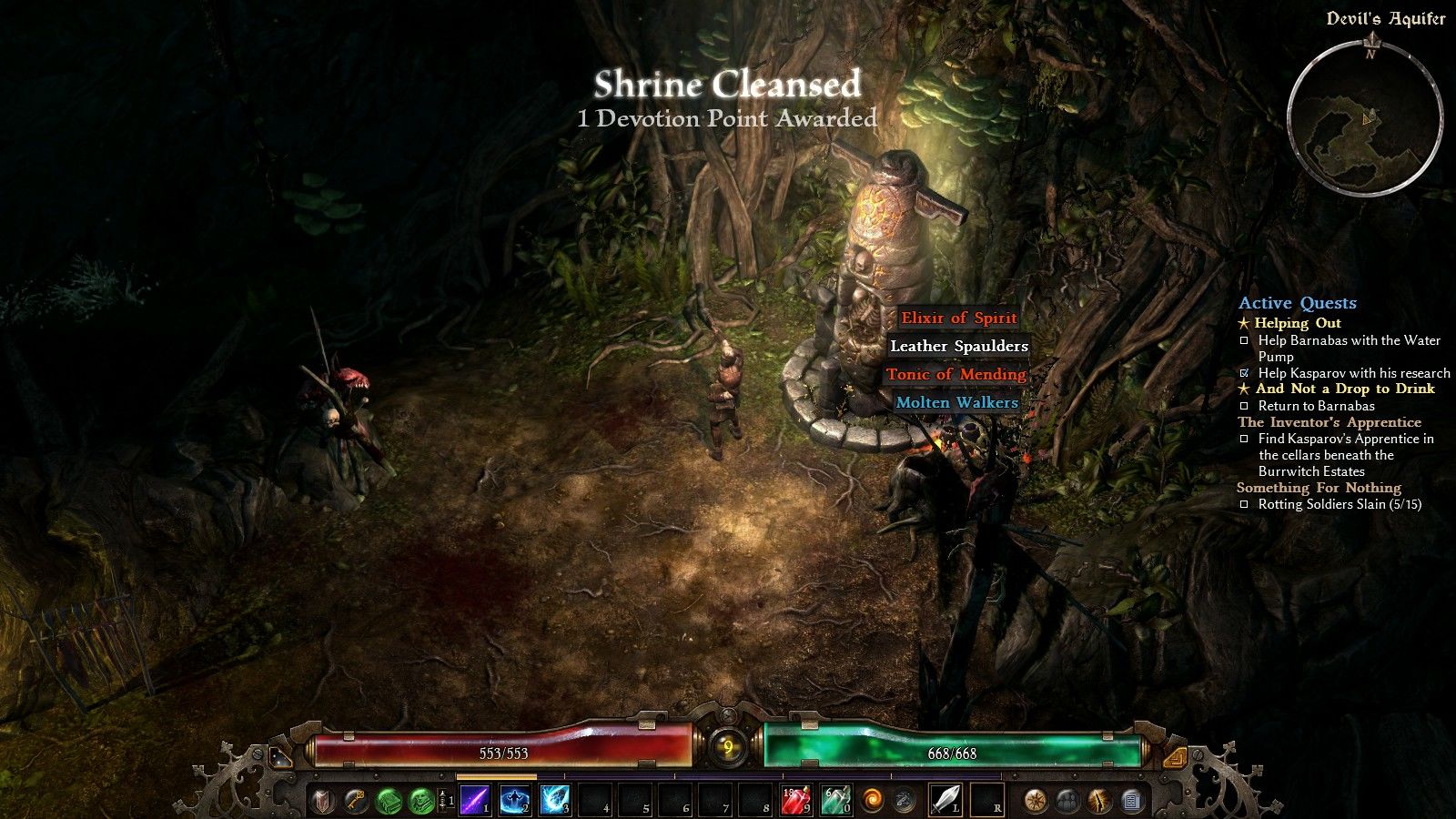 grim dawn armor absorption