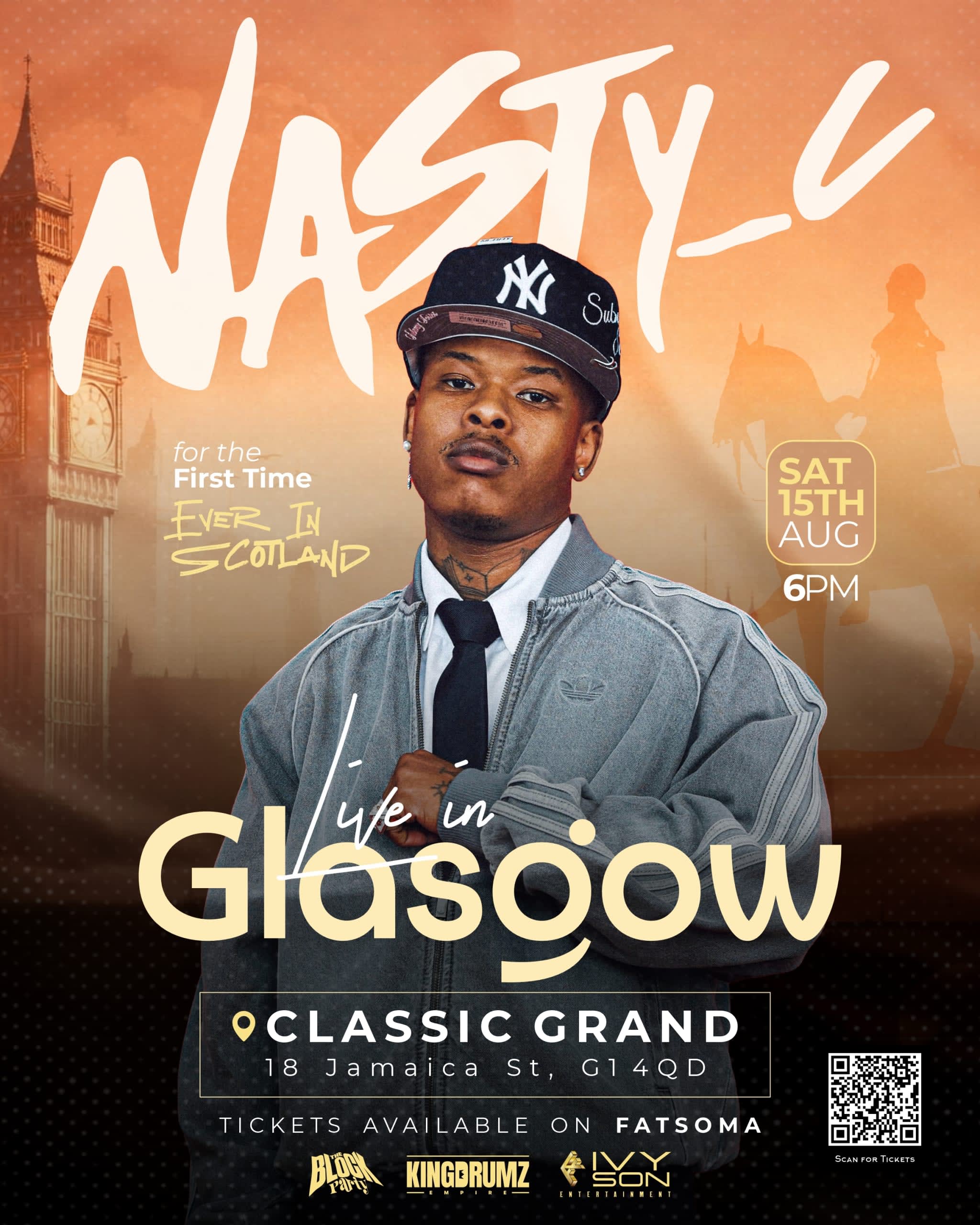 NASTY C LIVE IN CONCERT event poster