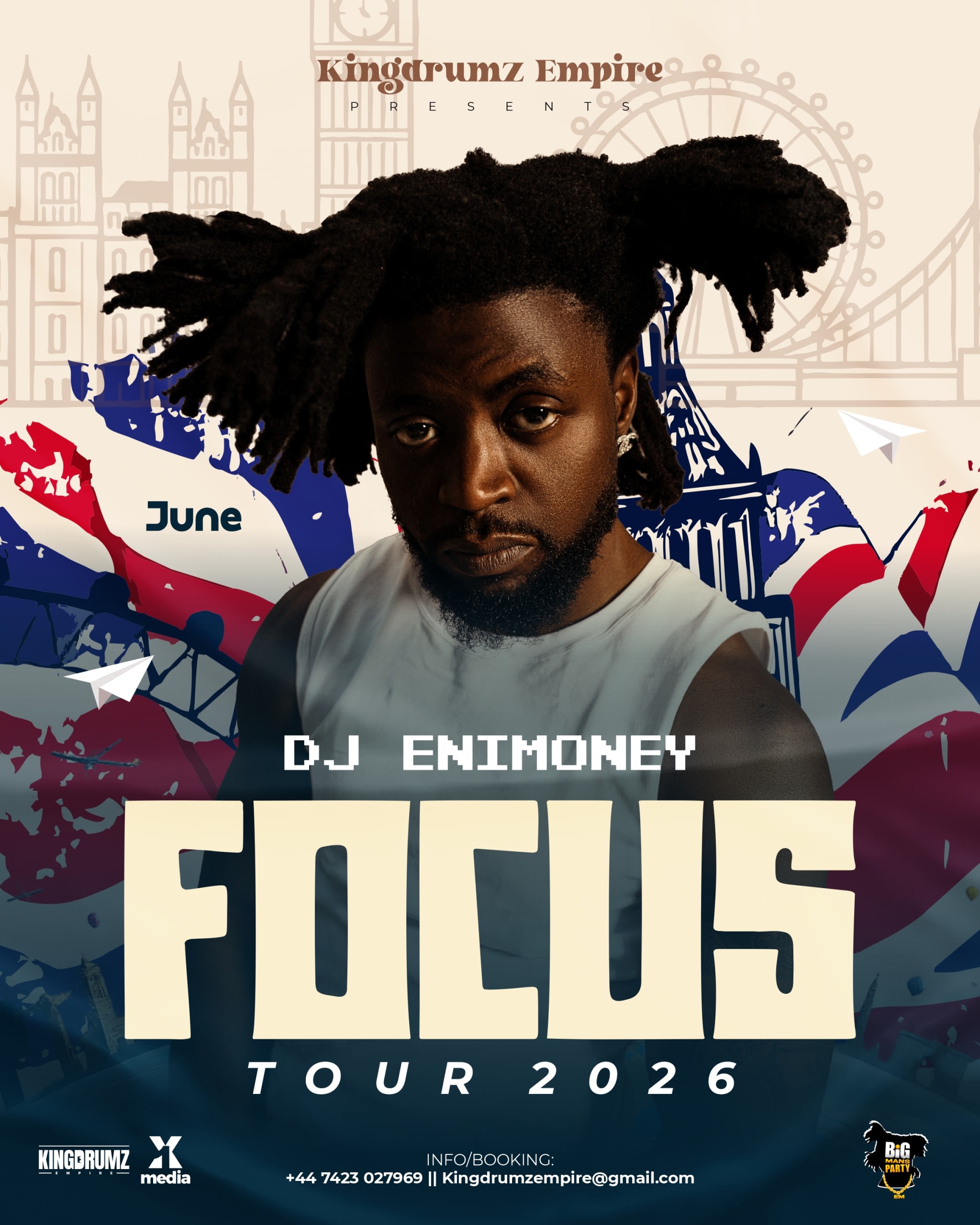 DJ ENIMONEY TOUR album cover