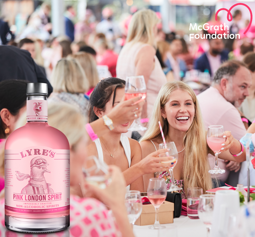 Lyre's Pink Gin & McGrath Foundation