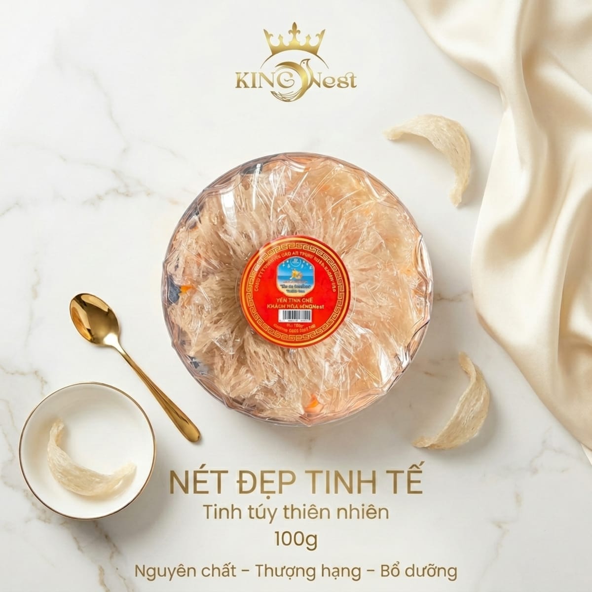 Yến chân rìa sạch