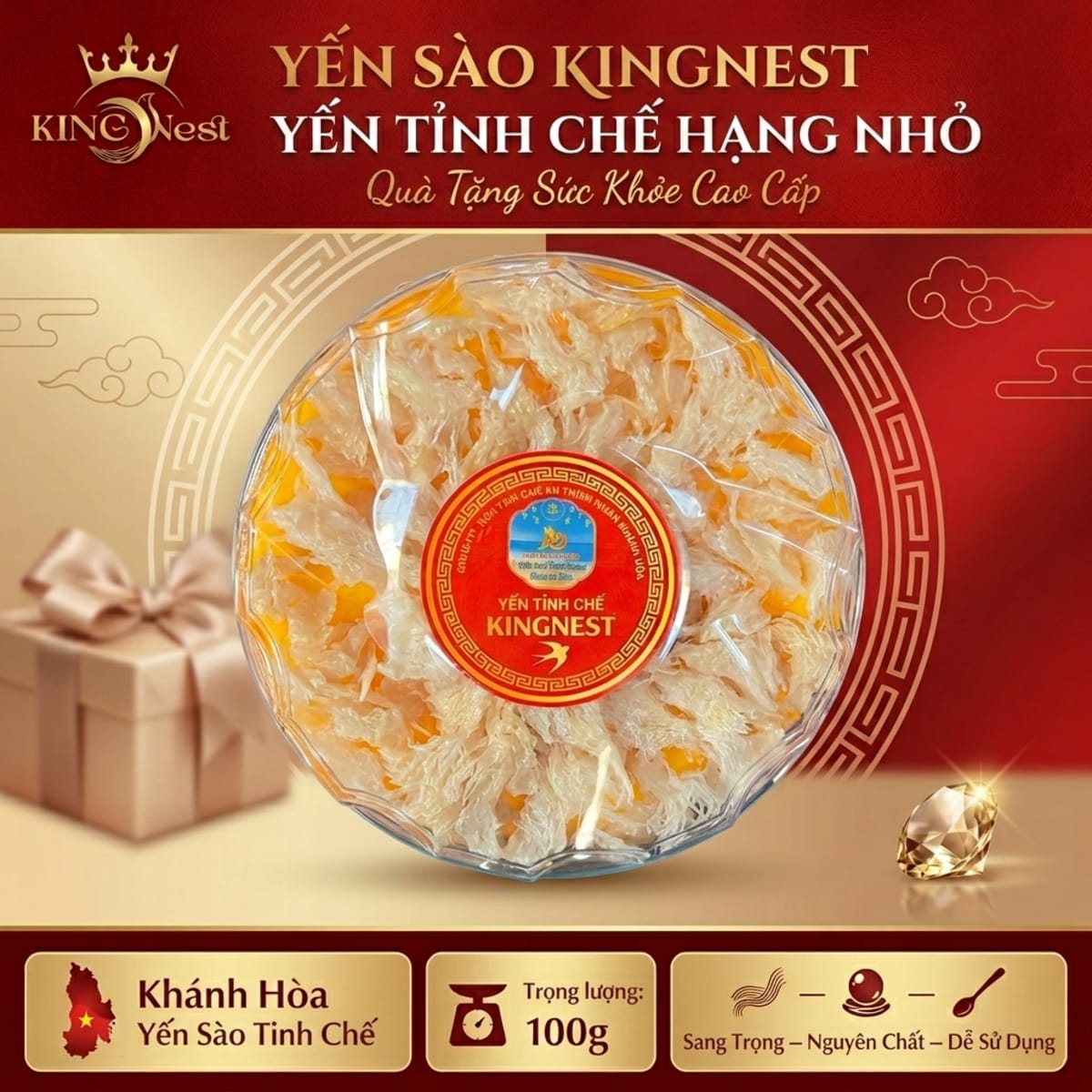 Chân yến sạch nhỏ