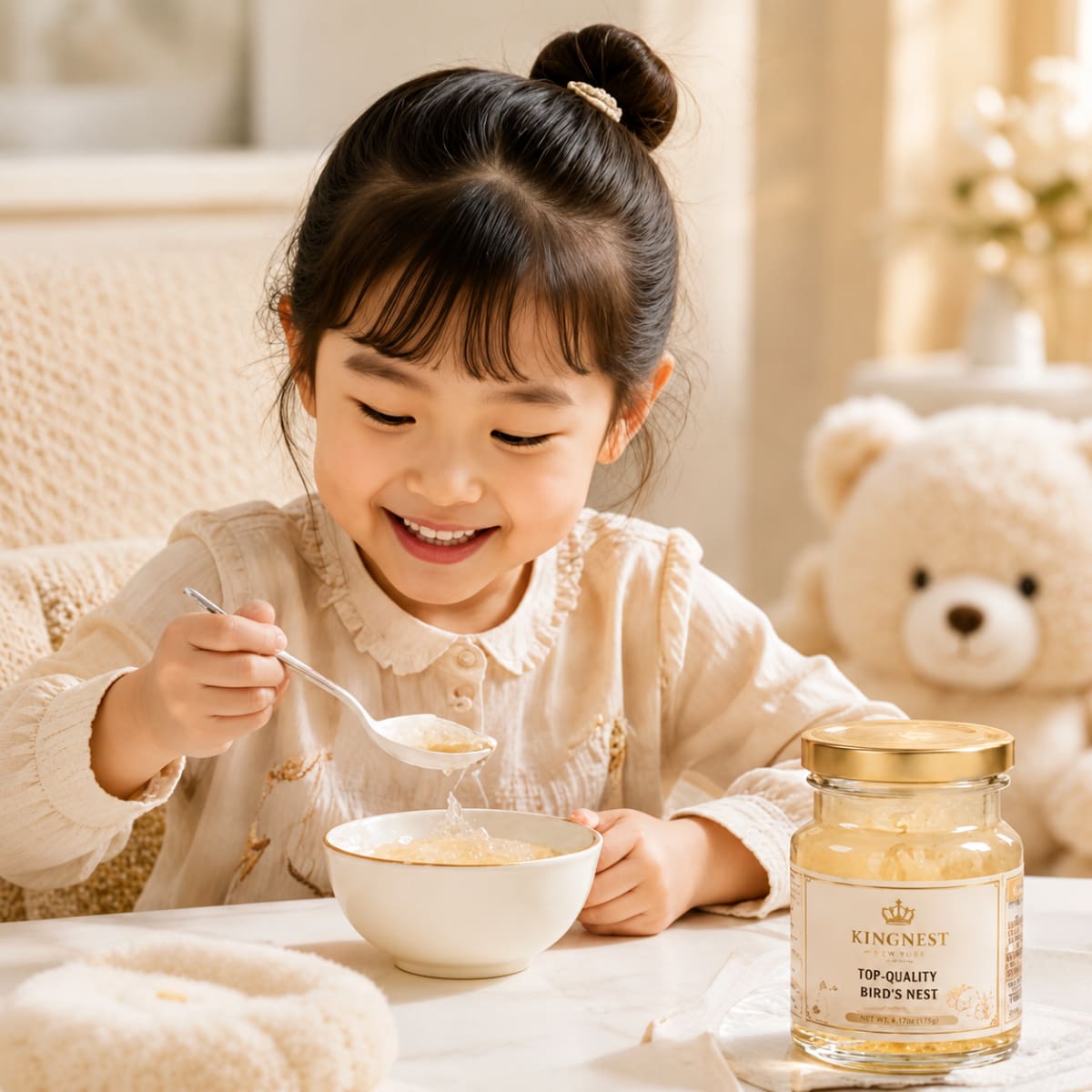 Chọn yến cho trẻ em