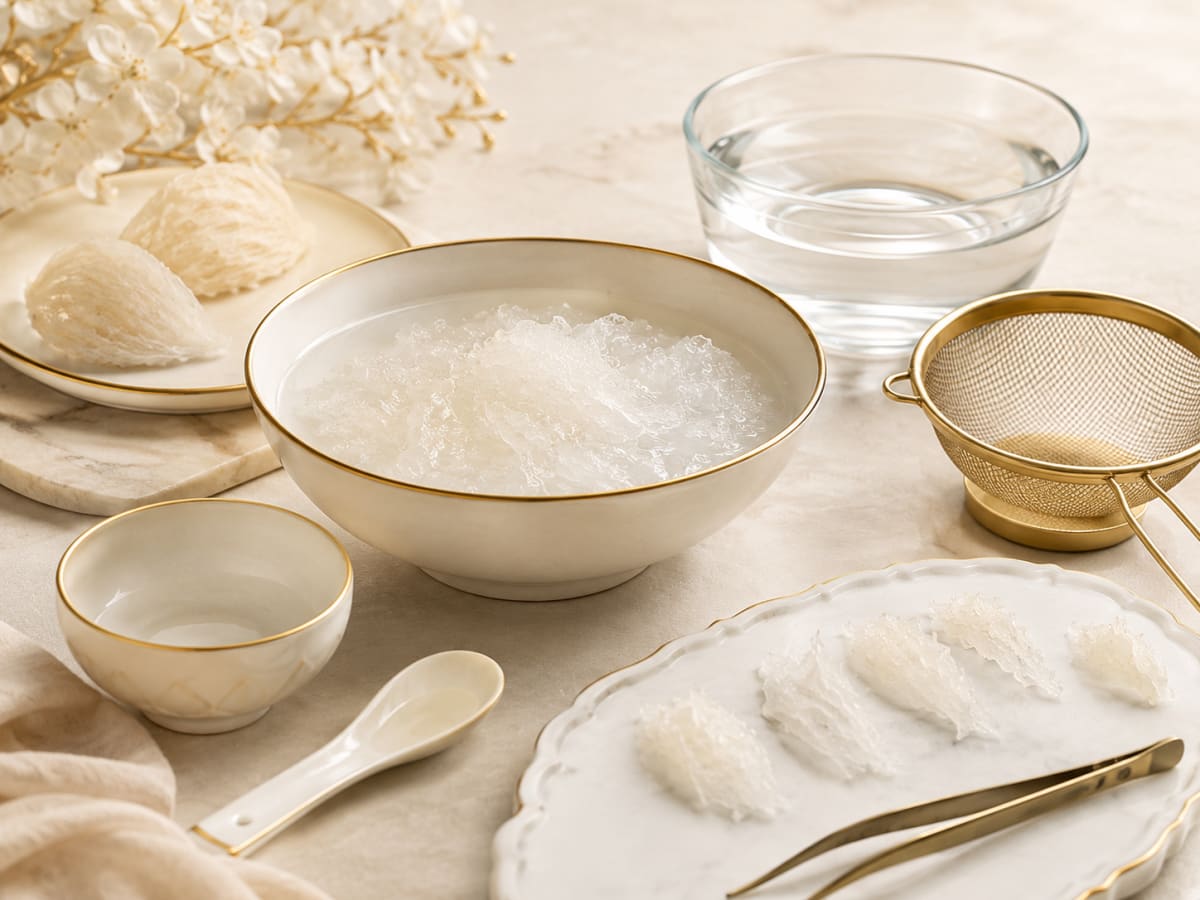 Cách chế biến yến sào đúng cách