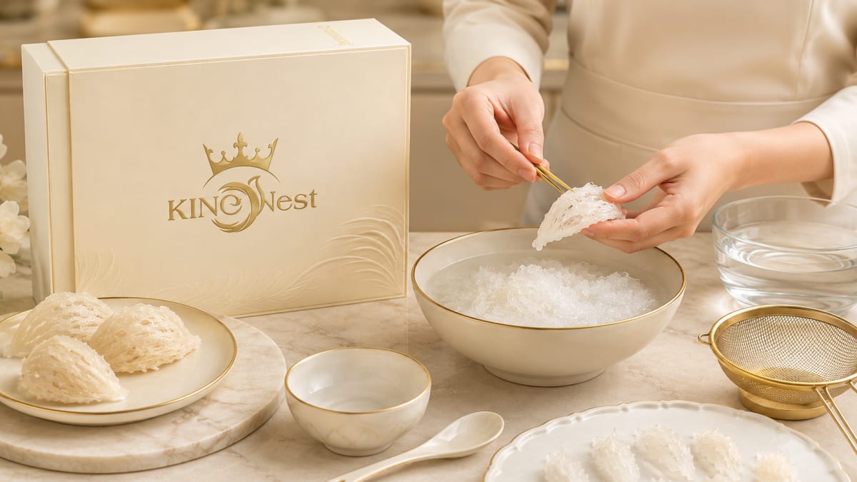 Cách Chế Biến Yến Sào Đúng Cách