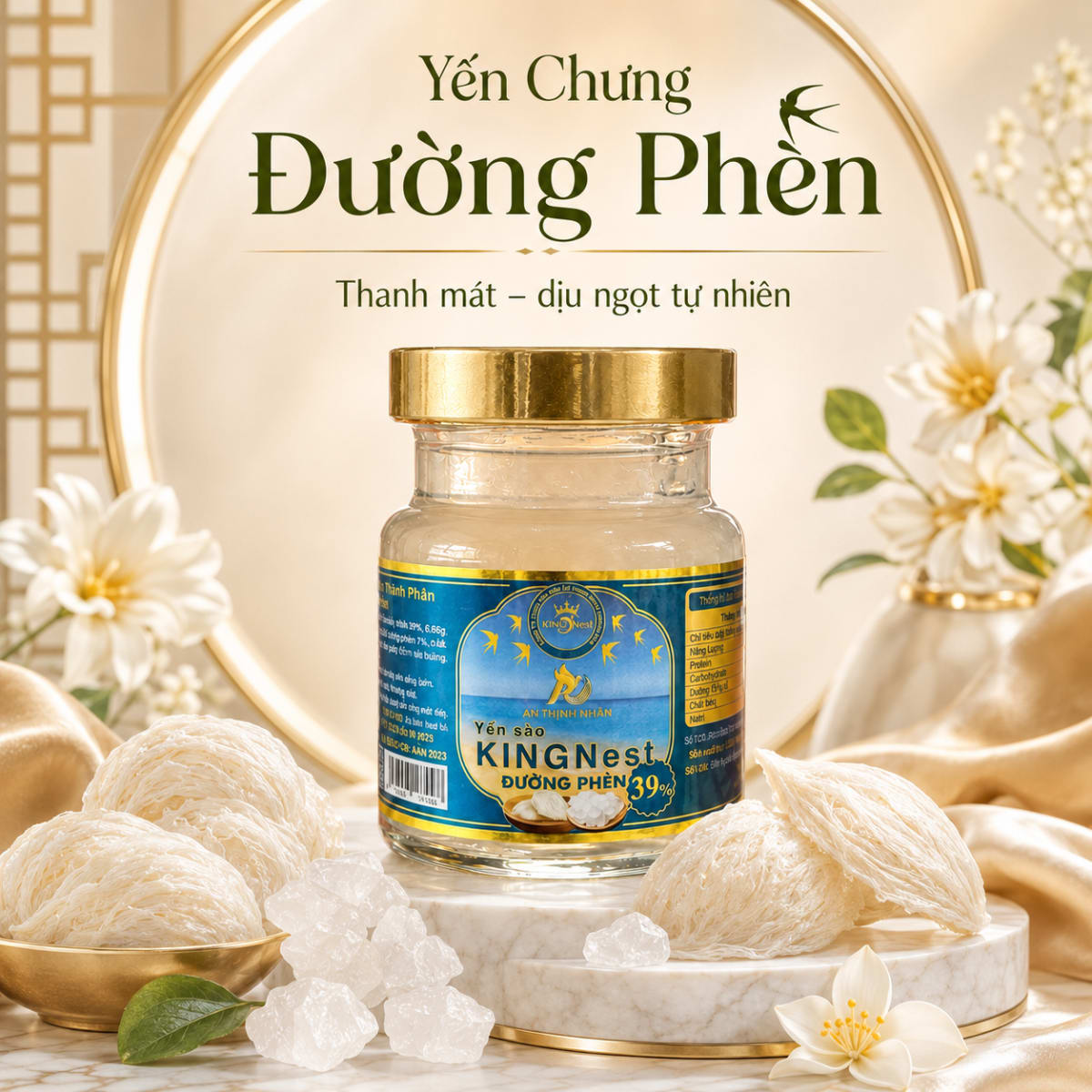 Yến Chưng Đường Phèn