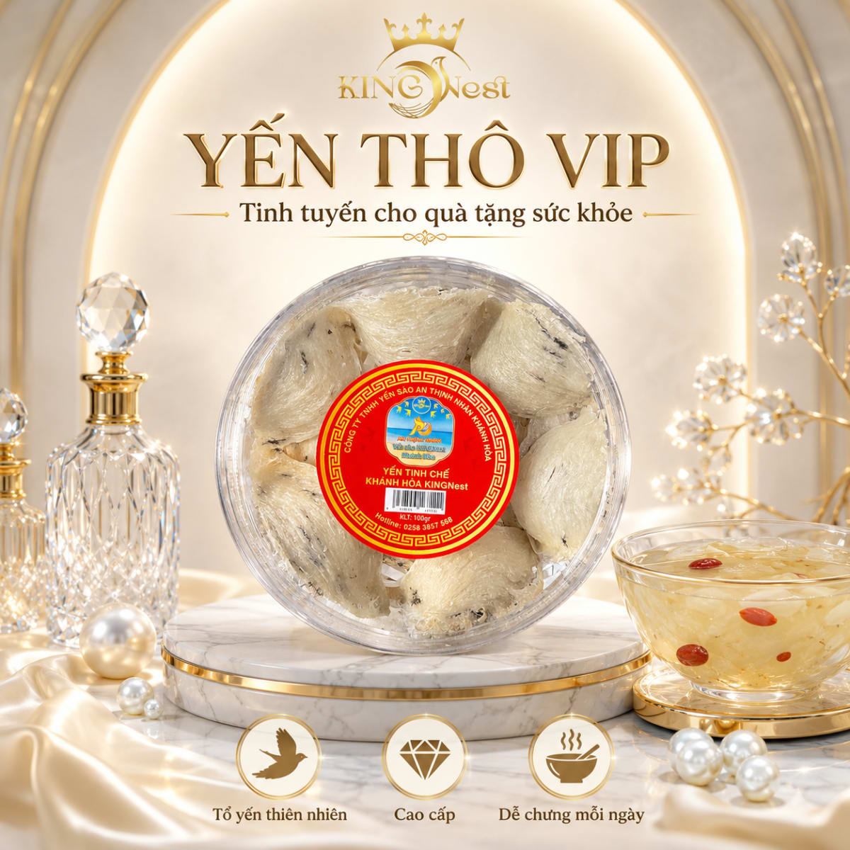 Yến thô VIP