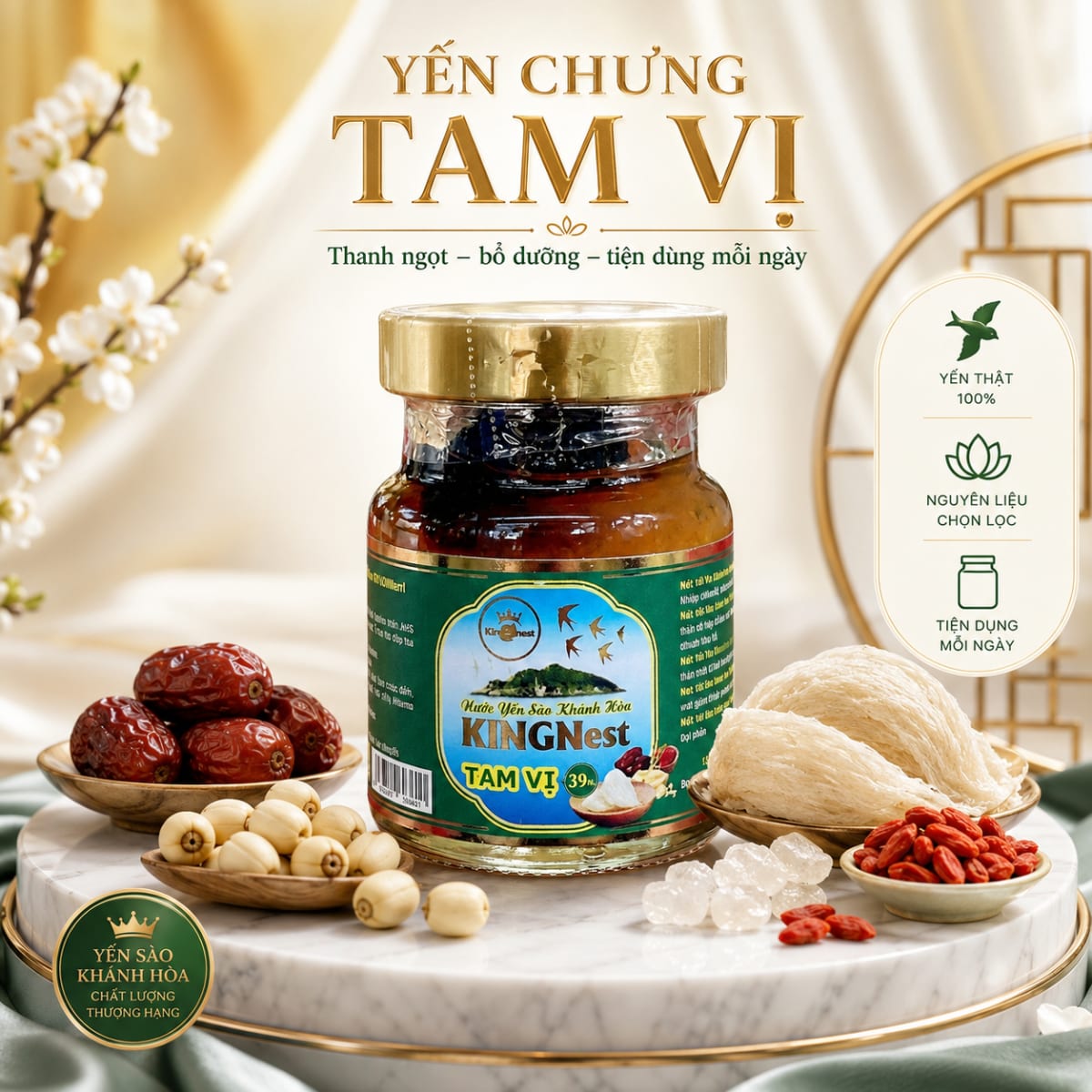 Yến Chưng Tam Vị