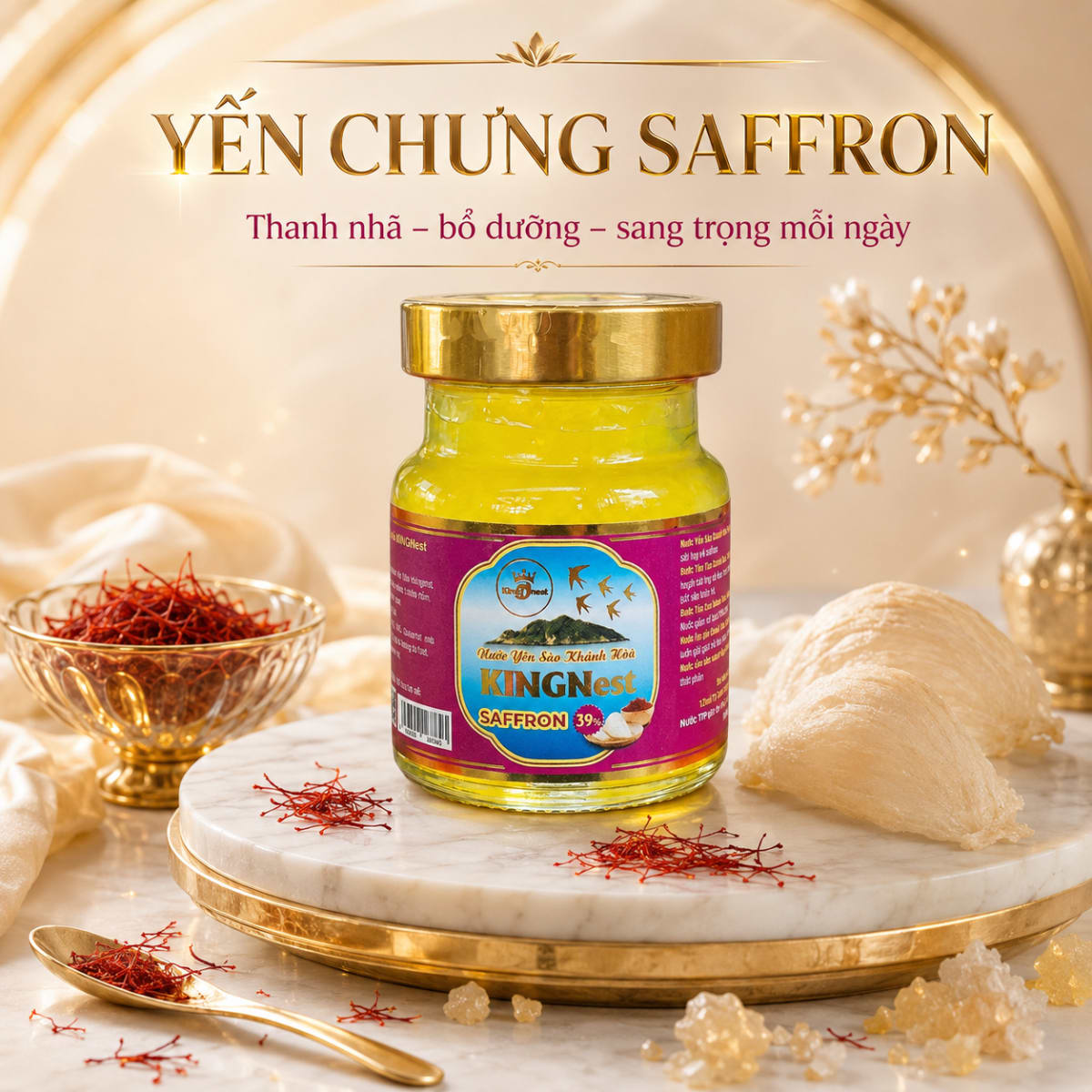 Yến Chưng Saffron