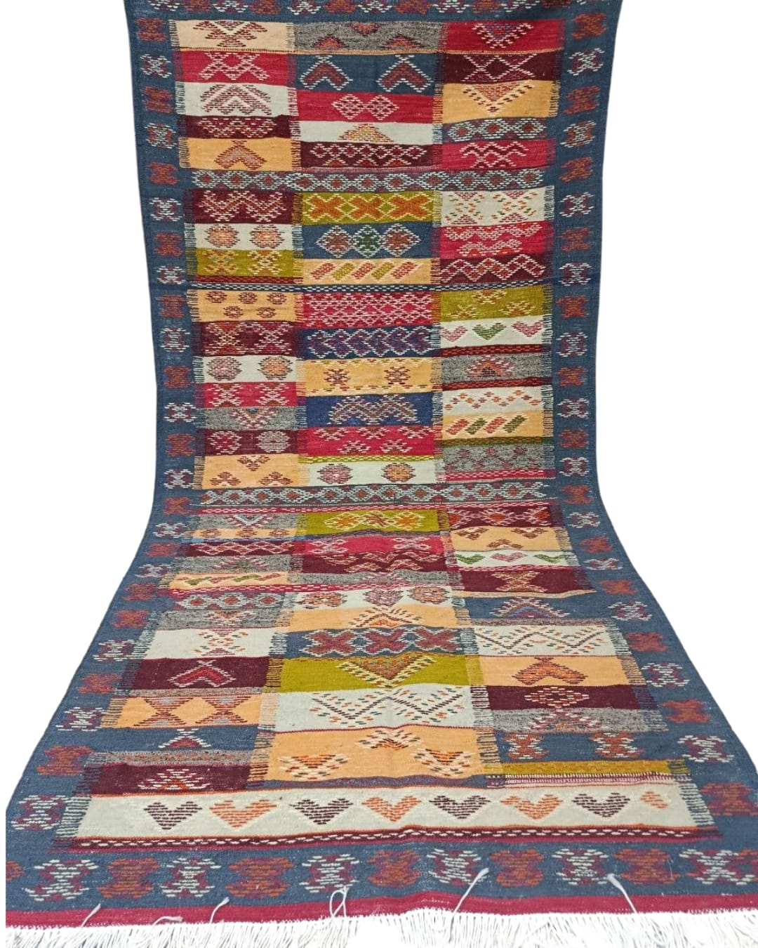 Tapis berbère marocain Picasso Berber fait main - vue 2