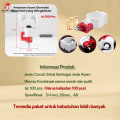Foto Nipple Drinker Otomatis Ayam Tipe A9 Merah Putih - Pack 100 Pcs sudut 1 - InfoBroiler