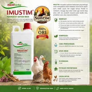 Foto MEDION IMUSTIM 1 Liter Peningkat Sistem Imun Pada Hewan Unggas - InfoBroiler