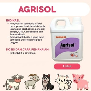 Foto Agrisol 1 Liter Merk Agrinusa - InfoBroiler