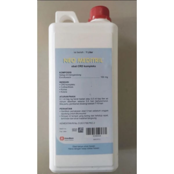 Foto NIO MEDITRIL 1LITER Medion Obat CRD Kompleks sudut 2 - InfoBroiler