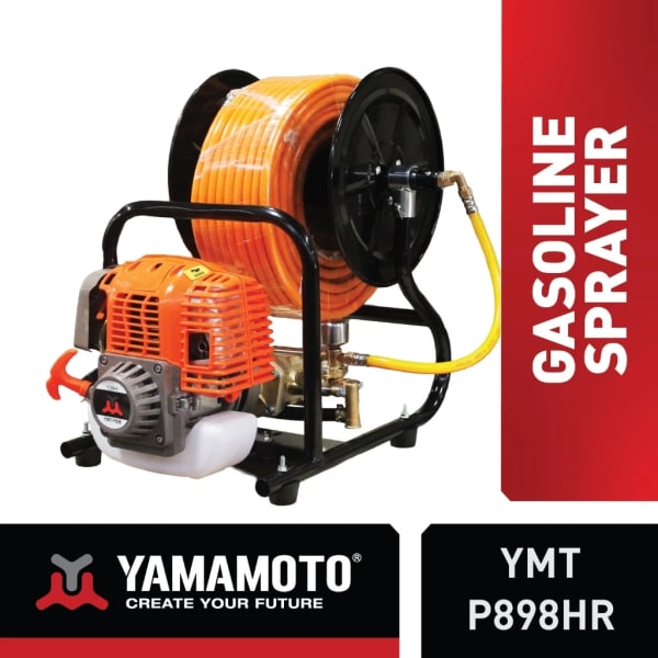 Foto YAMAMOTO Sprayer Machine YMT P898HR  Dilengkapi juga dengan selang hingga 50 Meter sudut 5 - InfoBroiler