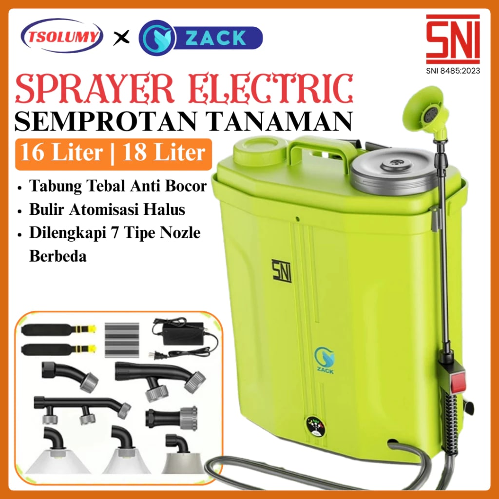Foto TSOLUMY Alat Semprot Multifungsi Elektrik - InfoBroiler