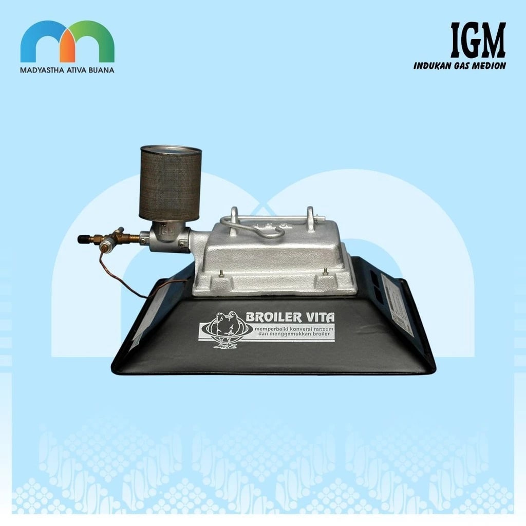 Foto Medion Pemanas Gas Indukan Gas Medion (IGM) - InfoBroiler