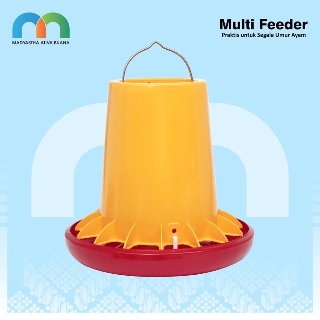 Foto Medion Tempat Ransum Ayam Multi Feeder - InfoBroiler