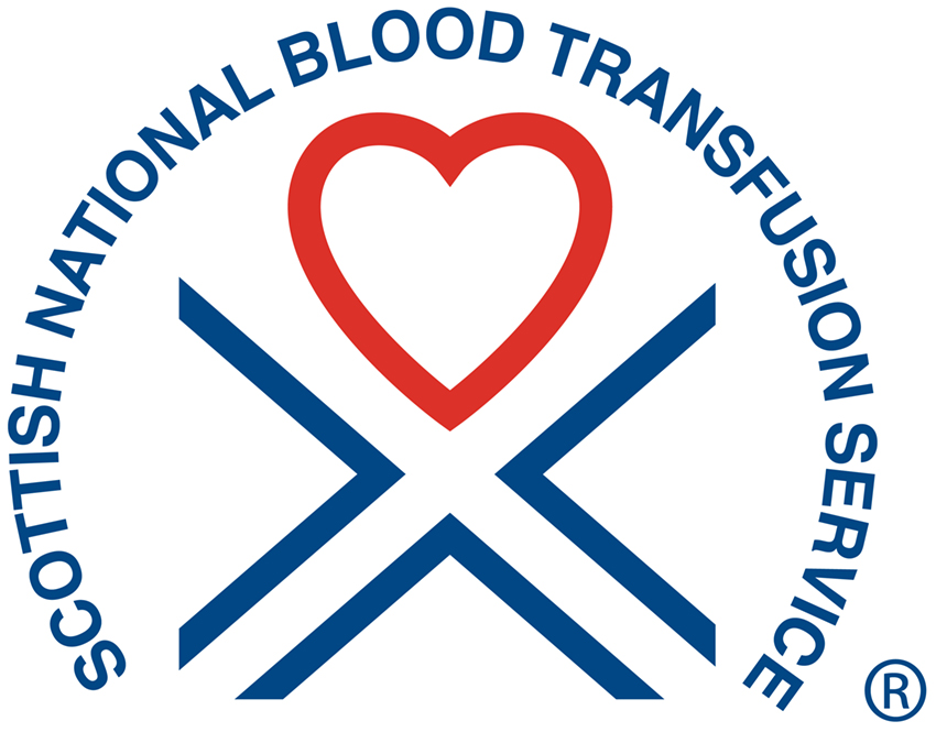 Scottish National Blood Transfusion Service logo