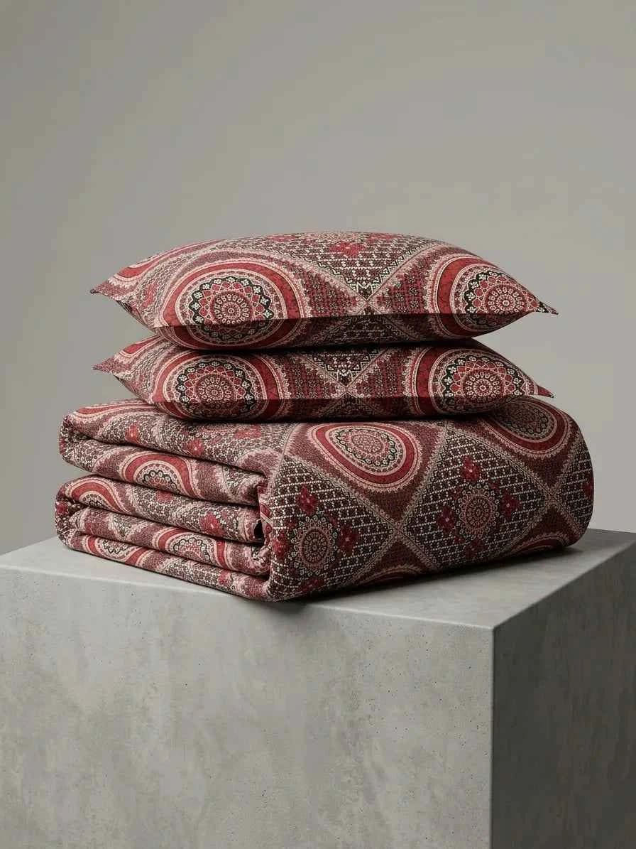 Royal Maroon-Bedsheet