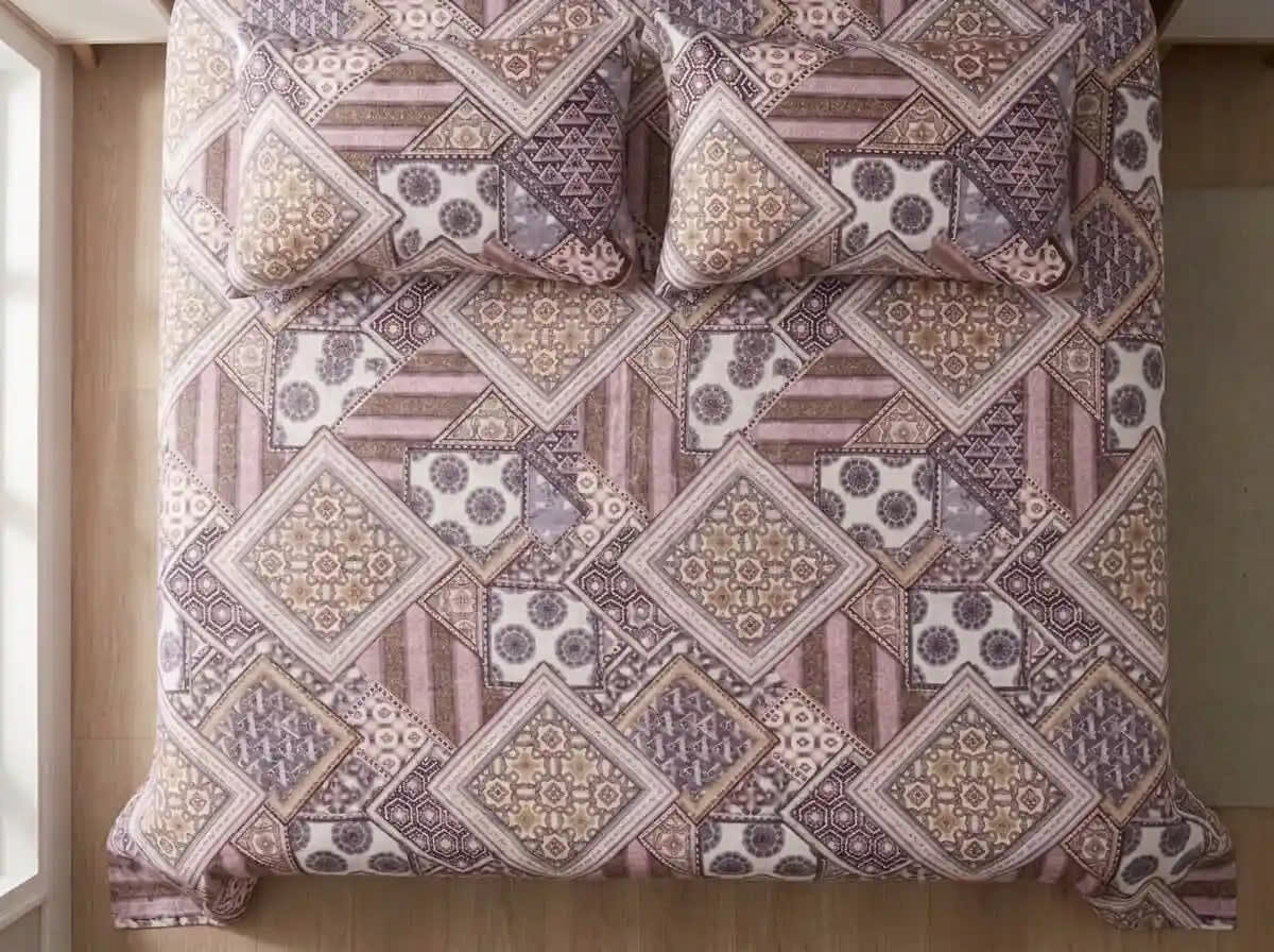 Lavender Rose-Bedsheet