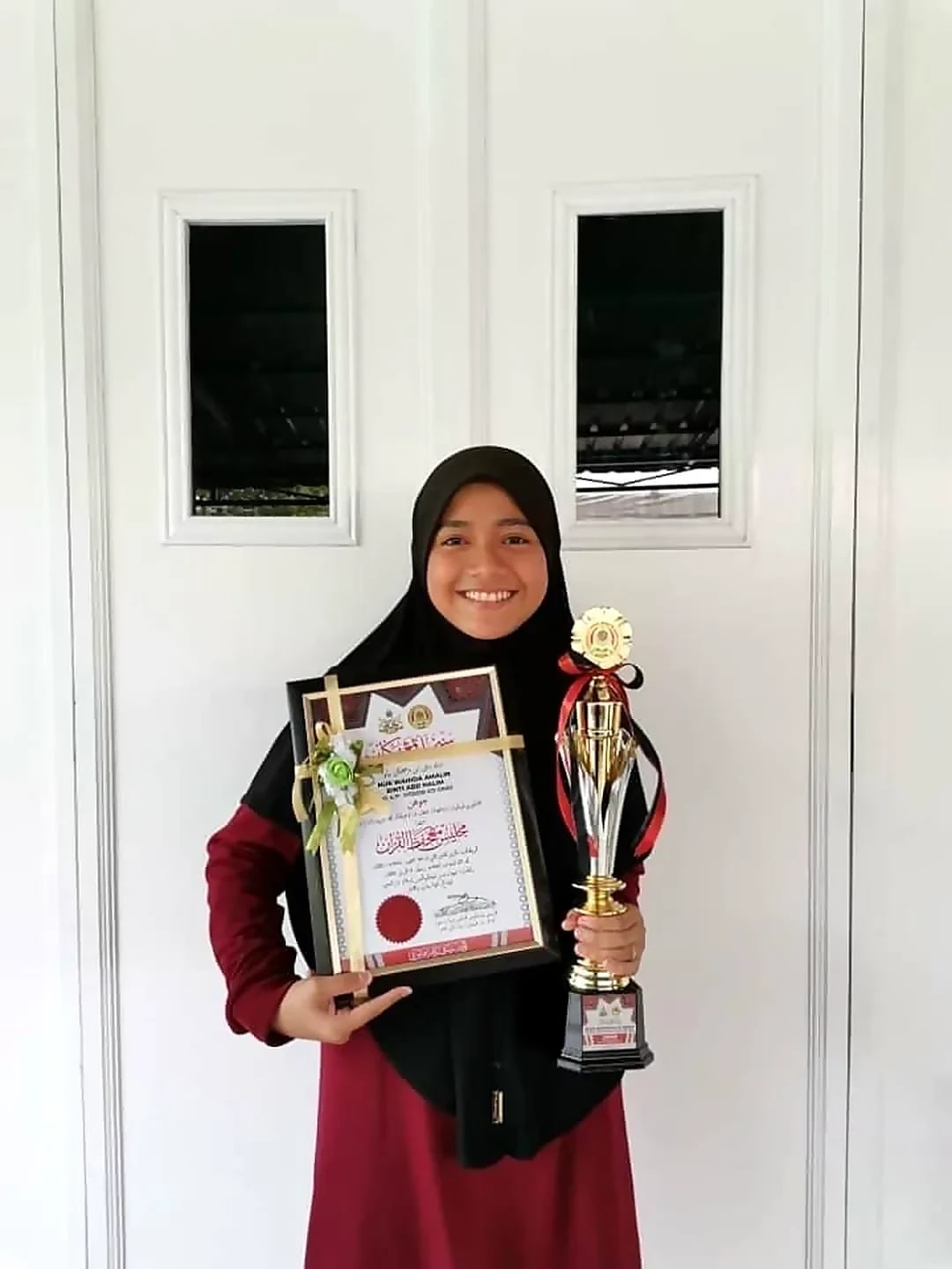 Nor Wahida Amalin binti Abdul Halim, Johan, Pertandingan Hafazan Peringkat Negeri Kelantan 2021