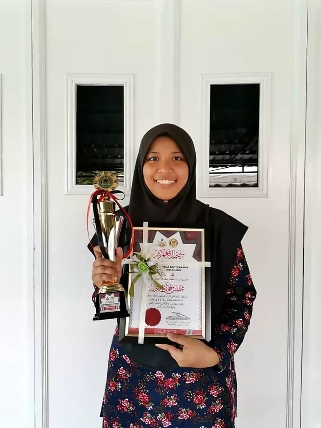 Siti Norsyuhada binti Zakaria, Tempat Ketiga, Pertandingan Hafazan Peringkat Negeri Kelantan 2021