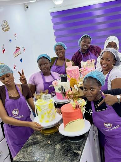 Baking training by Sweet Indulgence by Bakhita Lagos