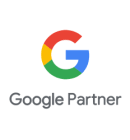 Google Partner Logo On A White Background.