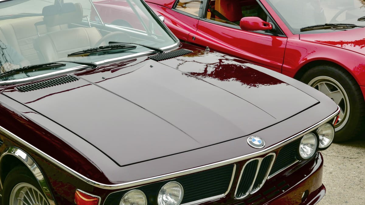 Image of classic car at the 2021 Pebble Beach Concours dElegance.