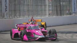 image from the IndyCar races in Long Beach California