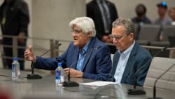 Jay Leno and Mike Spagnola